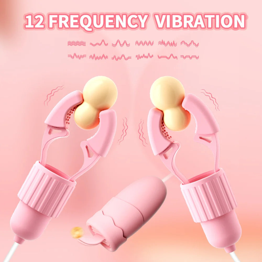 Estimulador de mamilos vibratório vestível BOMBOMDA | Massajador externo e para os seios em silicone