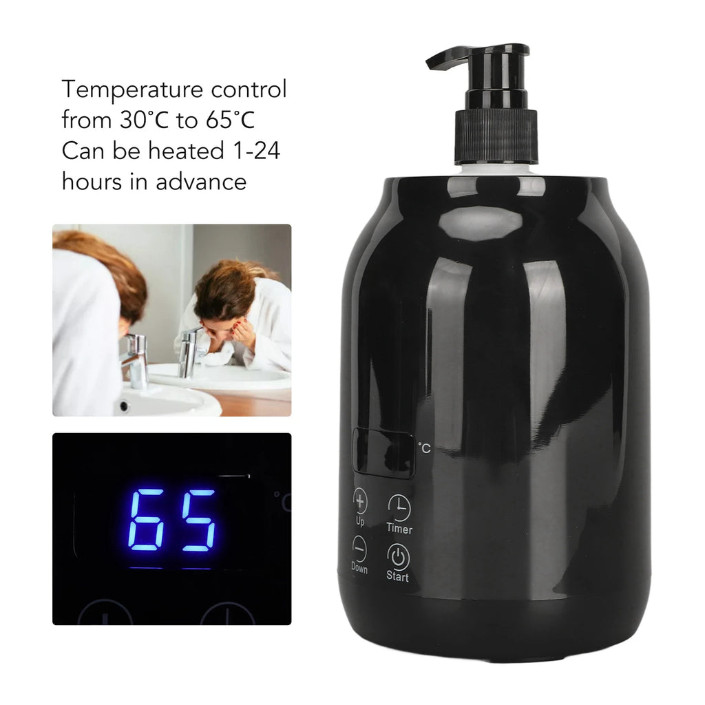 Digital Dual-Bottle Massage Oil & Lotion Warmer
