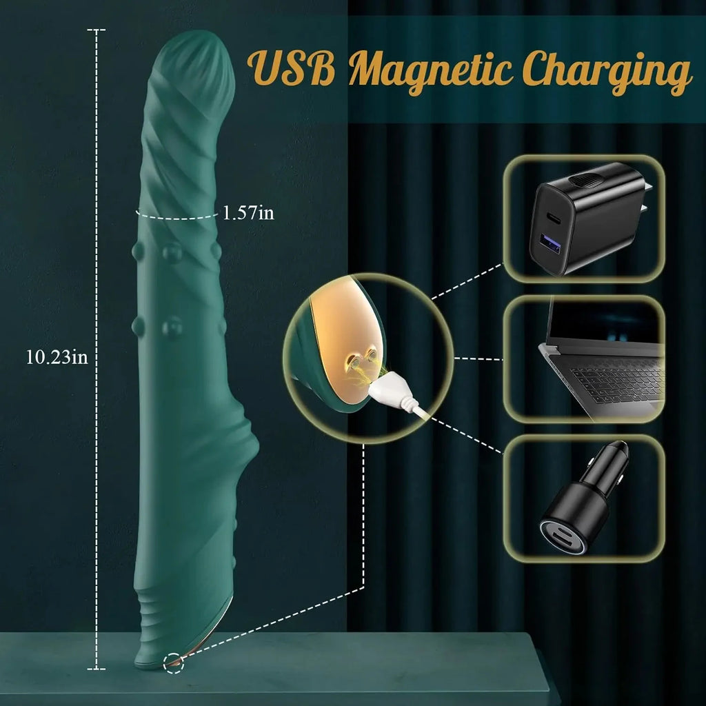 Triple-Action Kinetic Massager